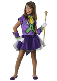 Girls Joker Tutu Costume