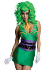Female Joker Costume for women Miss Joker Costume for Women