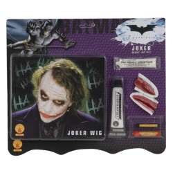 Dark Knight Deluxe Joker Makeup Kit Wig