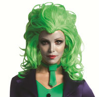 Batman Miss Joker Wig for Adult Women