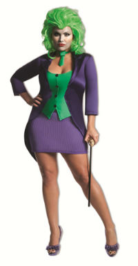 Plus Size Miss Joker Costume
