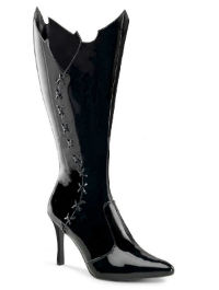 Darkness Sexy Black Batgirl Boots