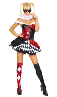 Adult Sexy  Clown Costume