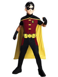 Child Young Justice Robin Halloween Costume