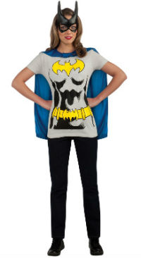 Batgirl T-Shirt Costume Kit