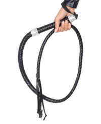 Faux Leather Whip