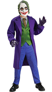 Batman Dark Knight Deluxe The Joker Child Costume for sale