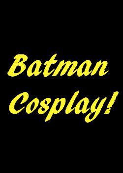 Batman cosplay sale