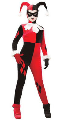 Adult Gotham Girls Harley Quinn Costume Female Joker