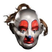 Dark Knight Dopey Halloween Mask from Joker's Bank Robber Clown Gang