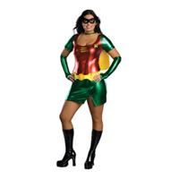 Full Figure Plus Size Robin Costume for Women