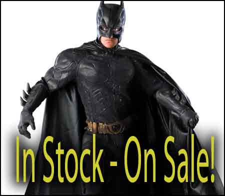 med large xl Batman Grand Heritage costume in stock