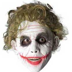 Heath Ledger Joker clown mask sale