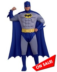 Plus Size Men's Batman Brave & Bold Halloween Costume