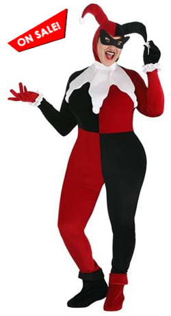 Plus Size Harley Quinn Costume Full Figure Women