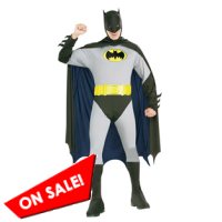 adult classic grey Batman Halloween costume