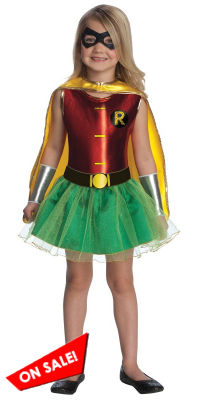 Halloween Robin Girl's Tutu Costume