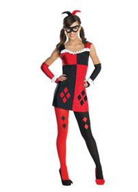 Teen Harley Quinn Halloween Costume Dress Sale