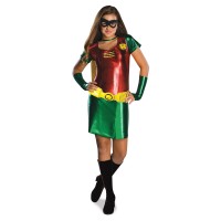 Discount Girls Robin Tween Halloween Costume